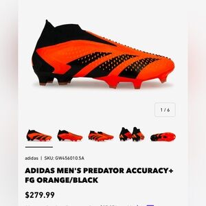 Adidas Predator Accuracy.1 FG Firm Ground Soccer Cleats